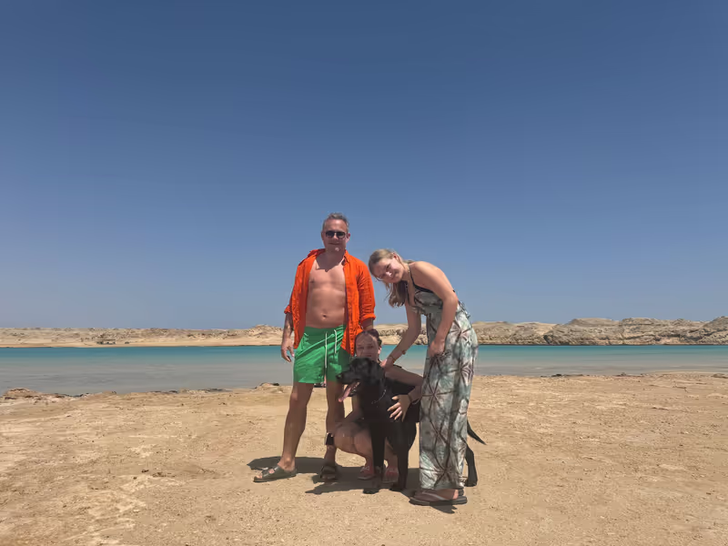 Sharm El-Sheikh Private Tour - private beach family time