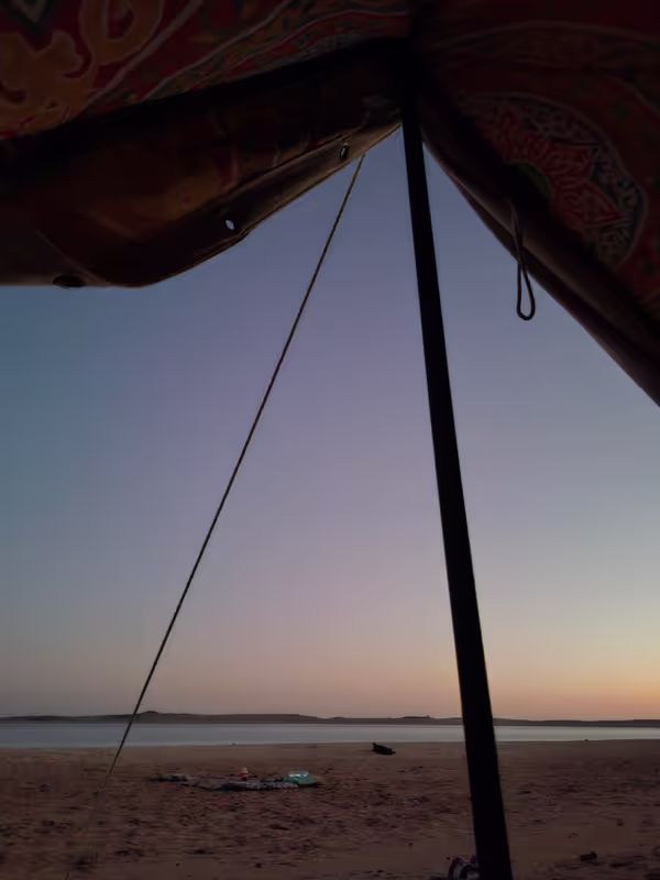 Sharm El-Sheikh Private Tour - camp paradise view