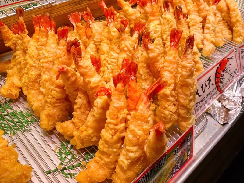Kyoto Private Tour - Giant Shrimp Tempura