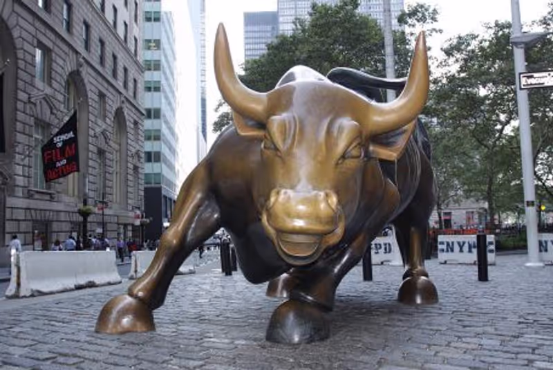 New York Private Tour - Chargeing Bull