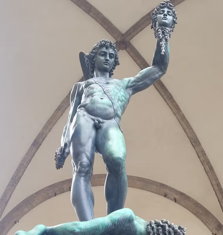 Florence Private Tour - Perseus by Cellini (Signoria square)