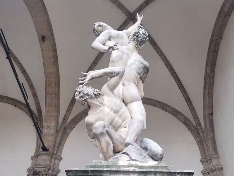 Florence Private Tour - Rape of Sabines by Giambologna