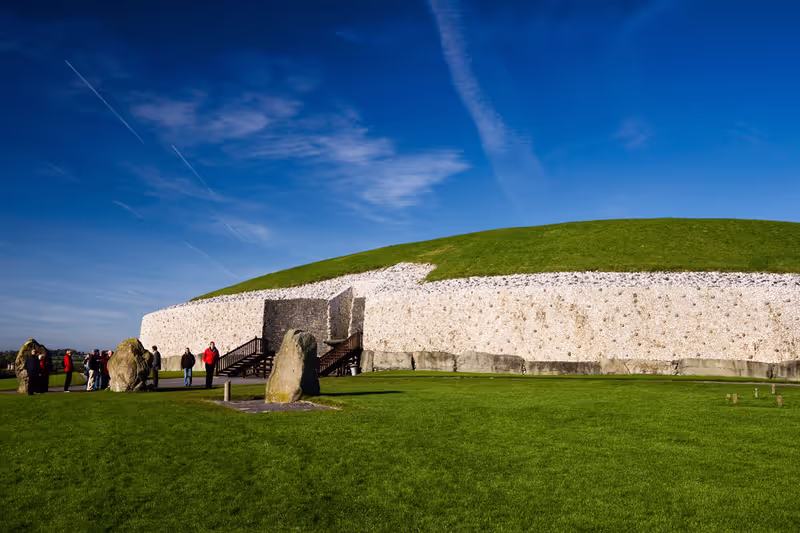 Dublin Private Tour - Newgrange monument entrance