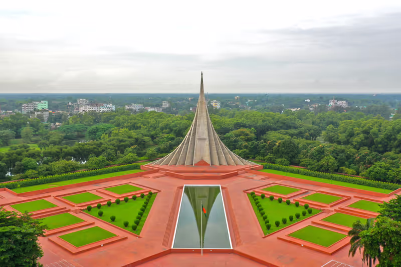 Dhaka Private Tour - National Martyrs' Monument