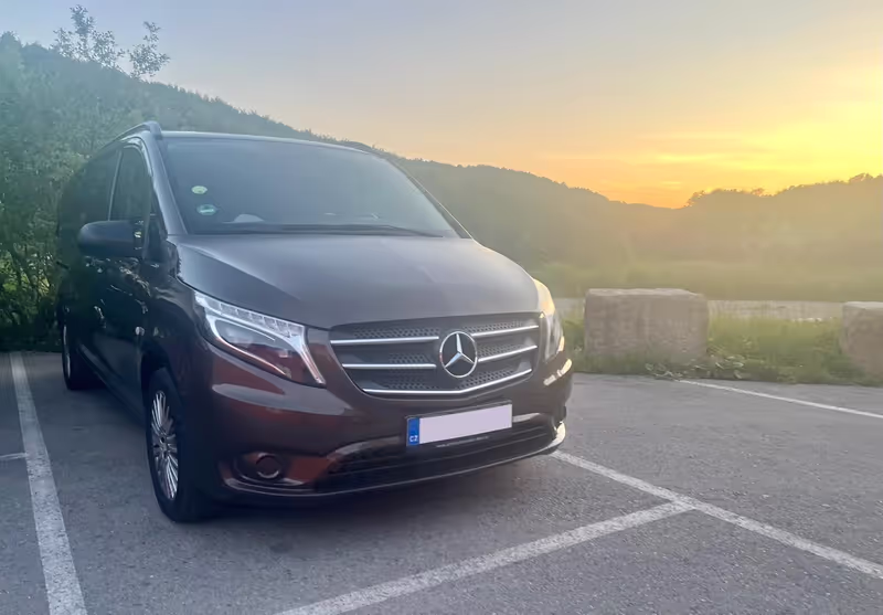 Prague Private Tour - Example of our minivan