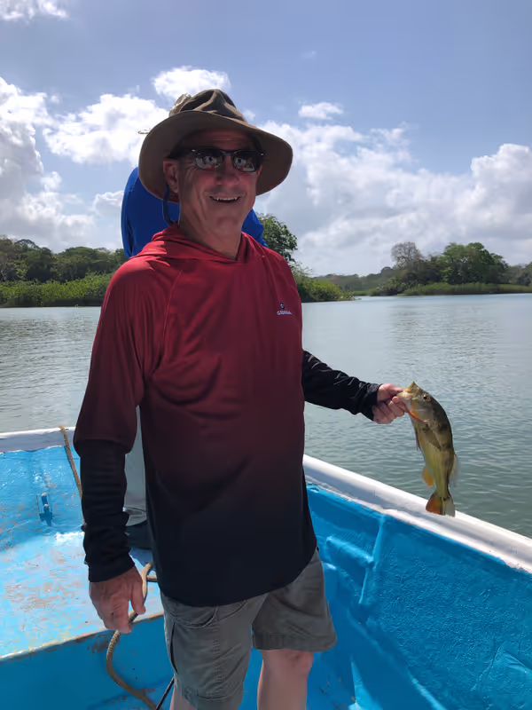 Panama City Private Tour - Happy angler!