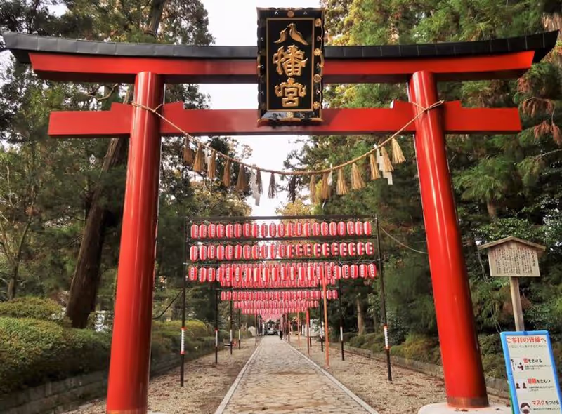 Miyagi Private Tour - a gateway of shrine (Tori-i)