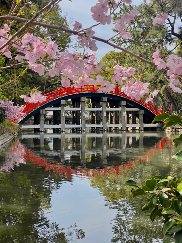 Osaka Private Tour - Taiko bridge