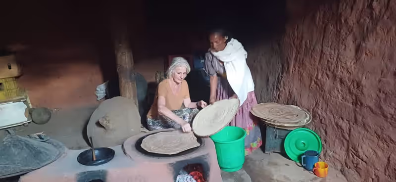 Addis Ababa Private Tour - Enjer baking