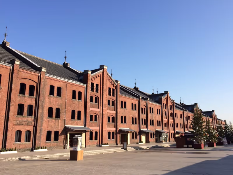 Yokohama Private Tour - historic warehouses host trendy shops