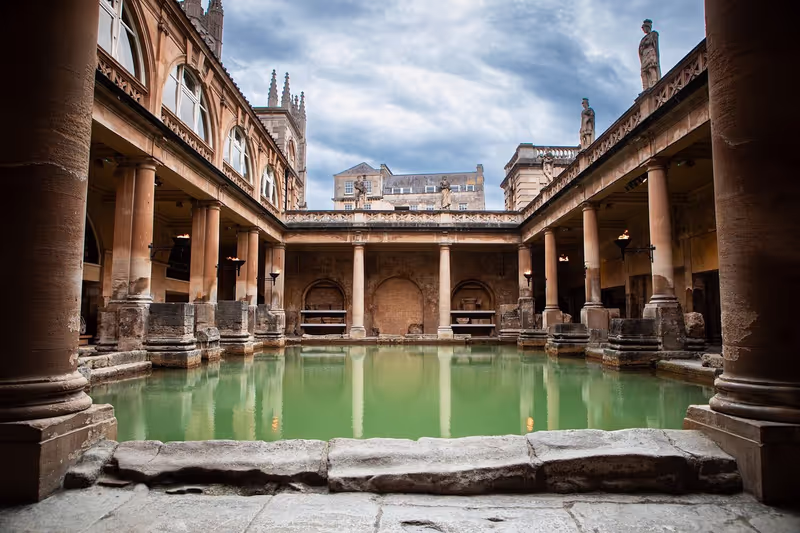 Bath Private Tour - the UNESCO Roman Baths. Not even Rome has these!