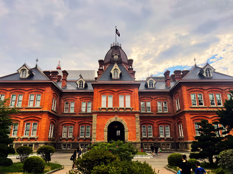 Sapporo Private Tour - Former Hokkaido Government Office Building