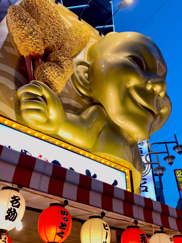 Osaka Private Tour - Billiken in Shinsekai