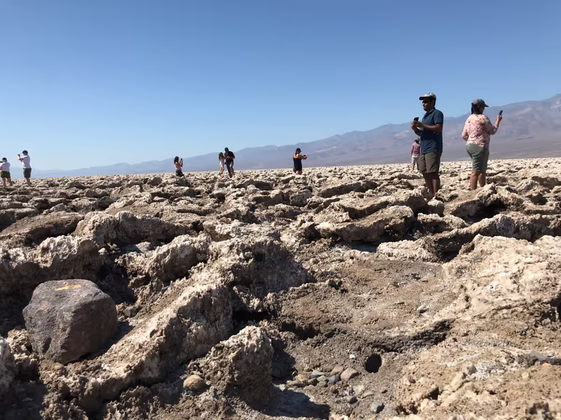 Las Vegas Private Tour - Devils Golfcourse Death Valley