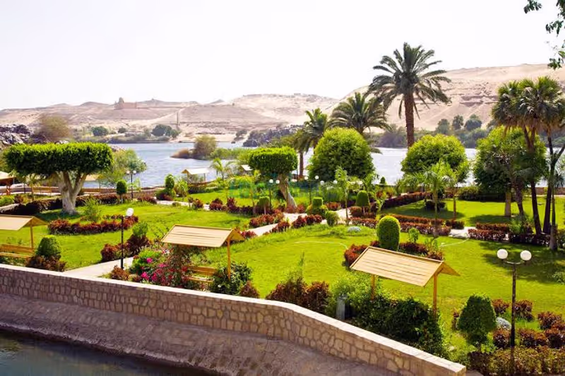 Aswan Private Tour - Botanical garden