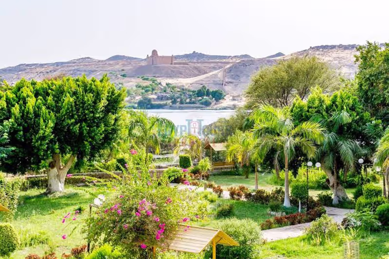 Aswan Private Tour - Botanical garden