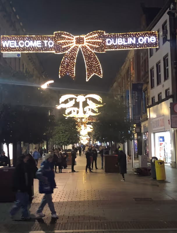 Dublin Private Tour - Henry Street Shopping Area