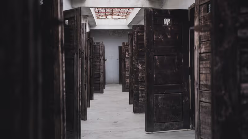 Prague Private Tour - Preserved barracks and prison buildings.