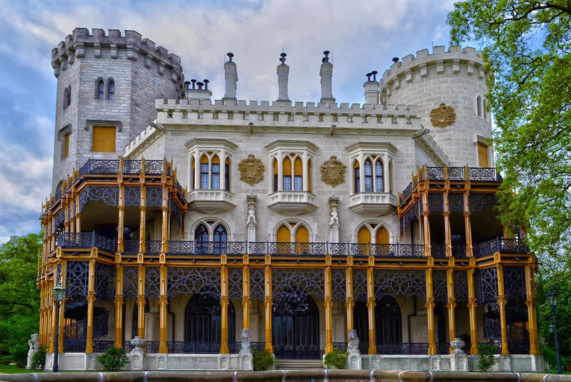 Cesky Krumlov Private Tour - Elegant neo-Gothic architecture.
