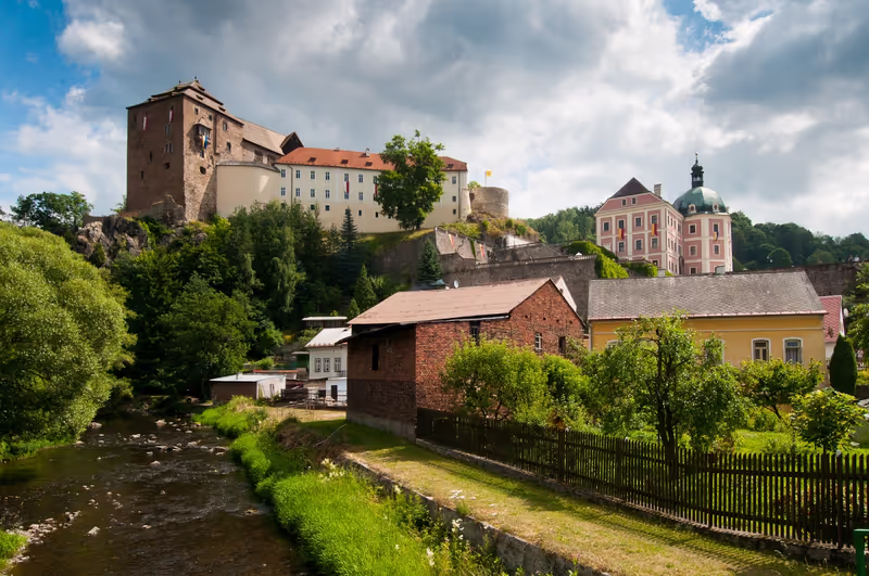 Karlovy Vary Private Tour - The castle blends Gothic, Renaissance.