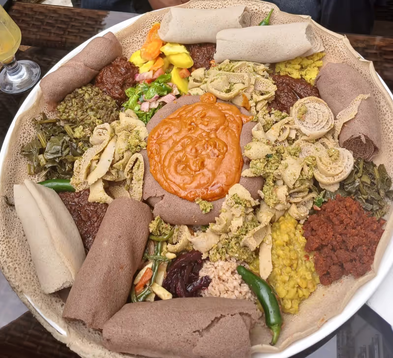 Addis Ababa Private Tour - Enjera