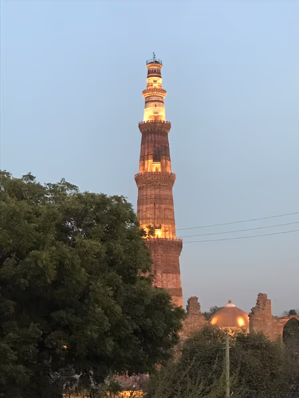 Delhi Private Tour - Evening lights