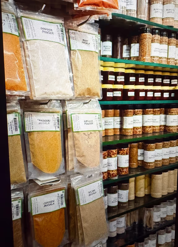 Delhi Private Tour - INA spice market