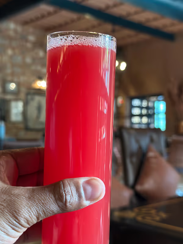 Jaipur Private Tour - Watermelon Juice