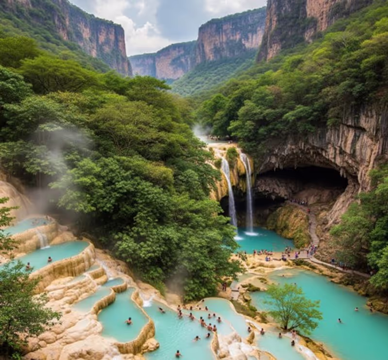 Mexico City Private Tour - Hidalgo: Grutas de Tolantongo