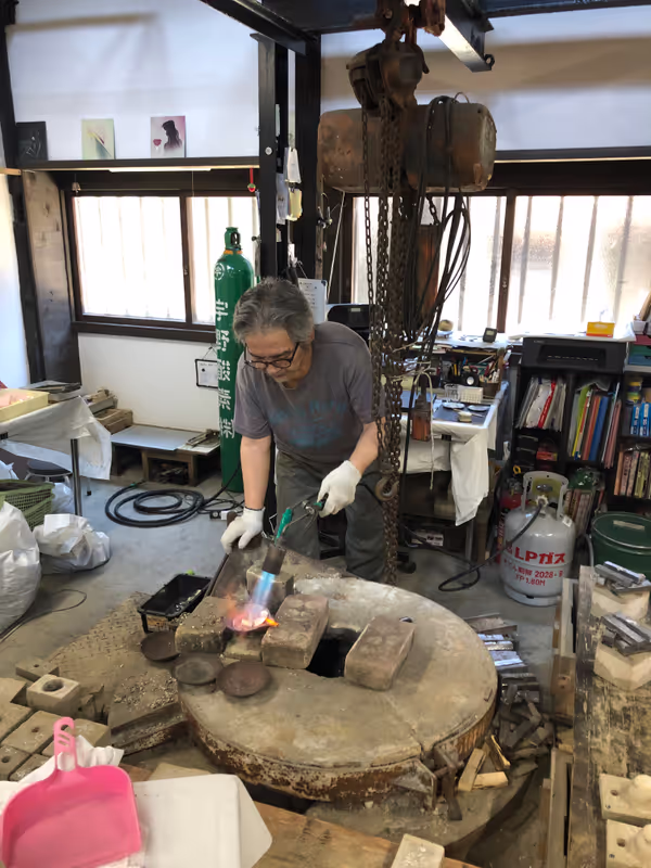 Toyama Private Tour - Risaburo, sake cup making