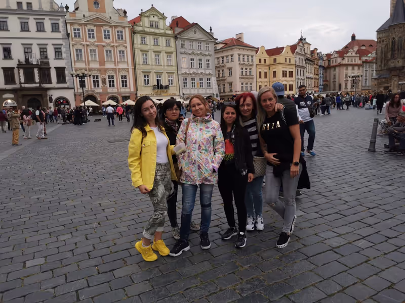 Budapest Private Tour - Our guests in Prague
