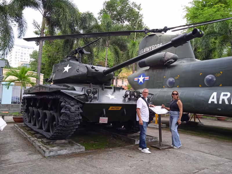 Ho Chi Minh Private Tour - at the War Museum