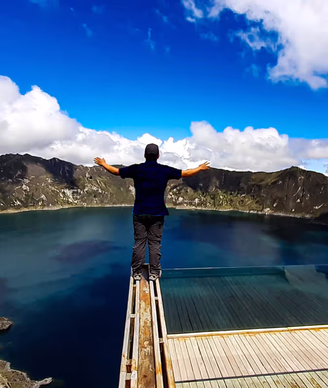 Quito Private Tour - Marco in viewpoint