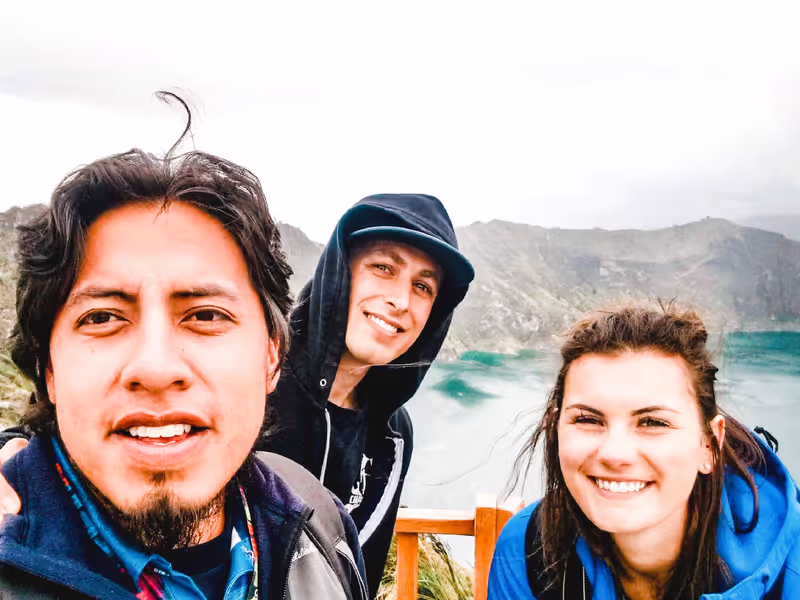 Quito Private Tour - Marco with travelers