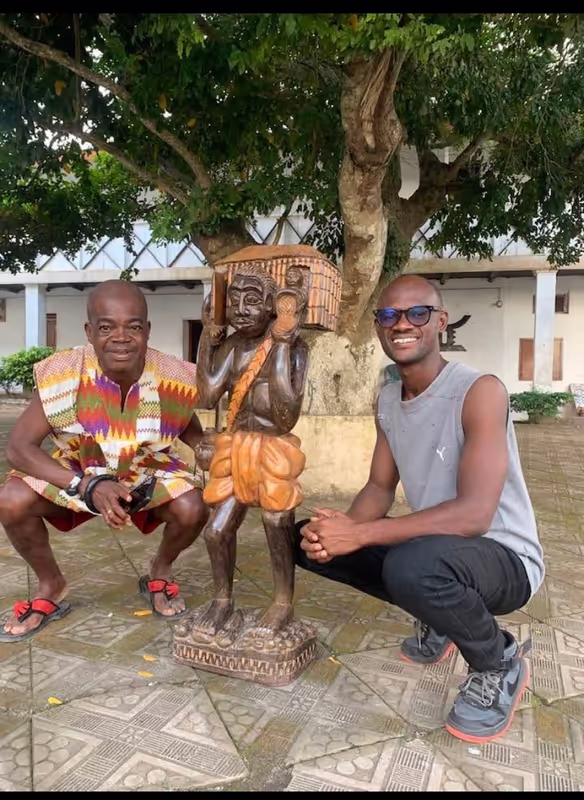 Central Private Tour - Wood work of Legendary Asebu Amenfi