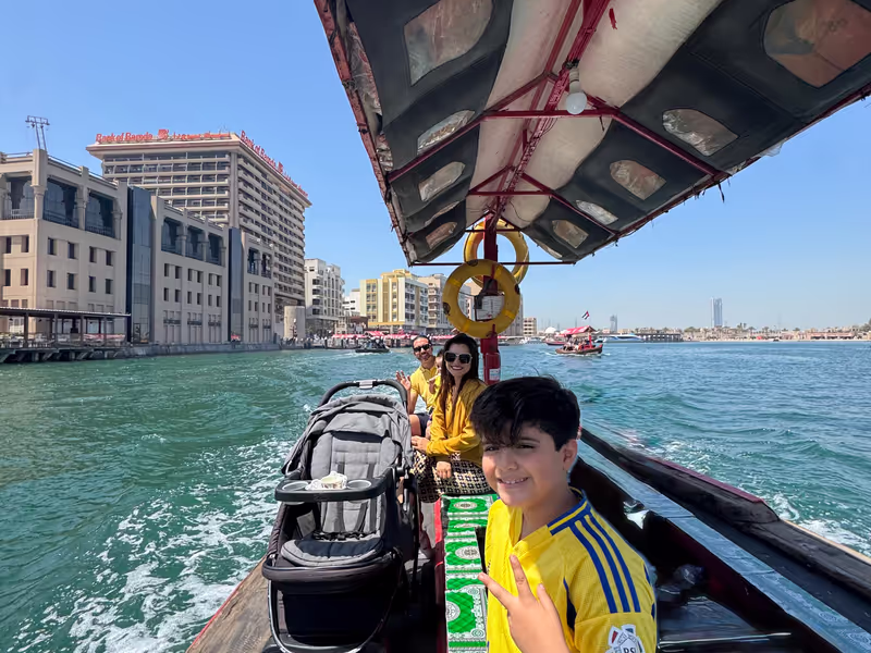 Dubai Private Tour - Abra Ride