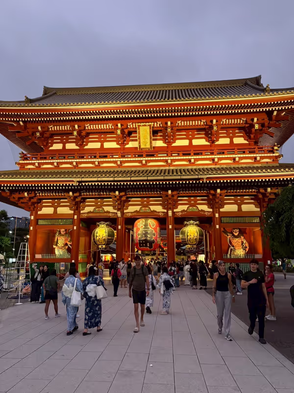 Tokyo Private Tour - Sensoji Hozomon Gate