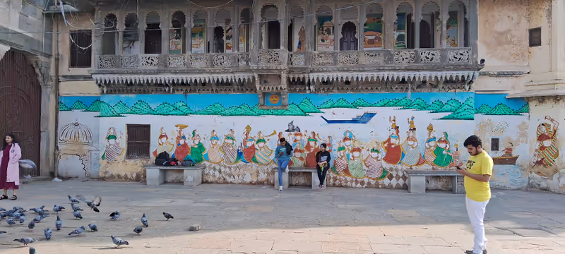 Udaipur Private Tour - Admire painted wall