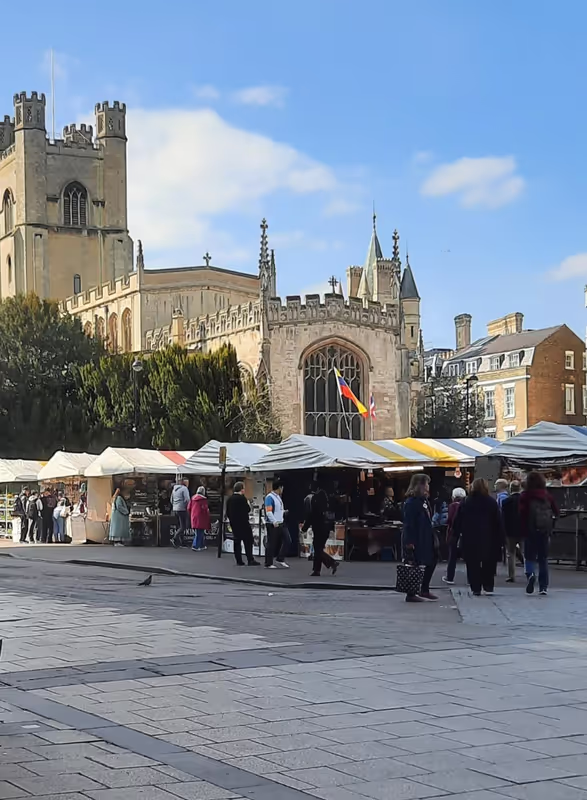 Cambridge Private Tour - Cambridge Market Square