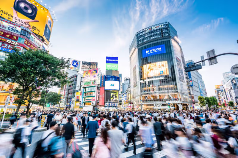 Tokyo Private Tour - Die Sibuya-Kreuzung