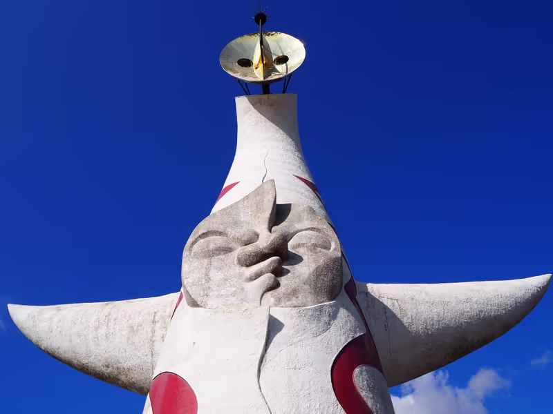 Osaka Private Tour - The Tower of The Sun