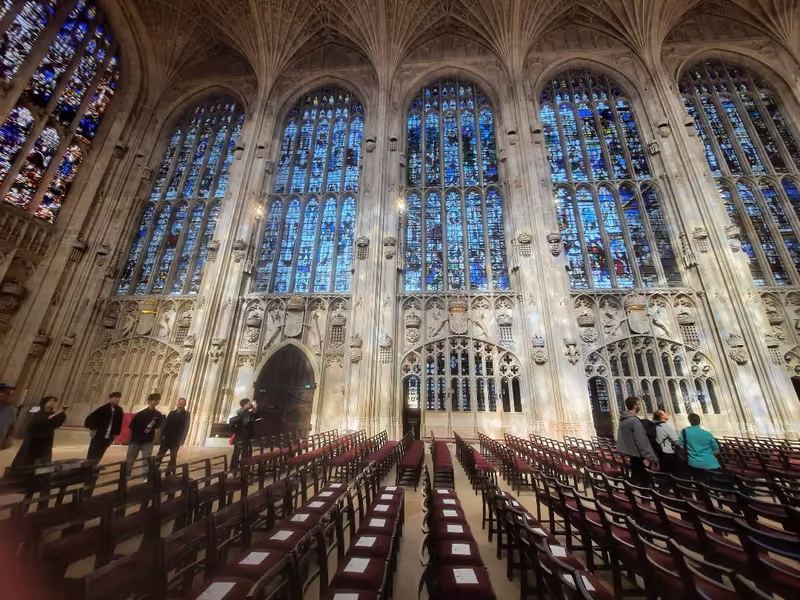 Cambridge Private Tour - Some of King's Chapel windows