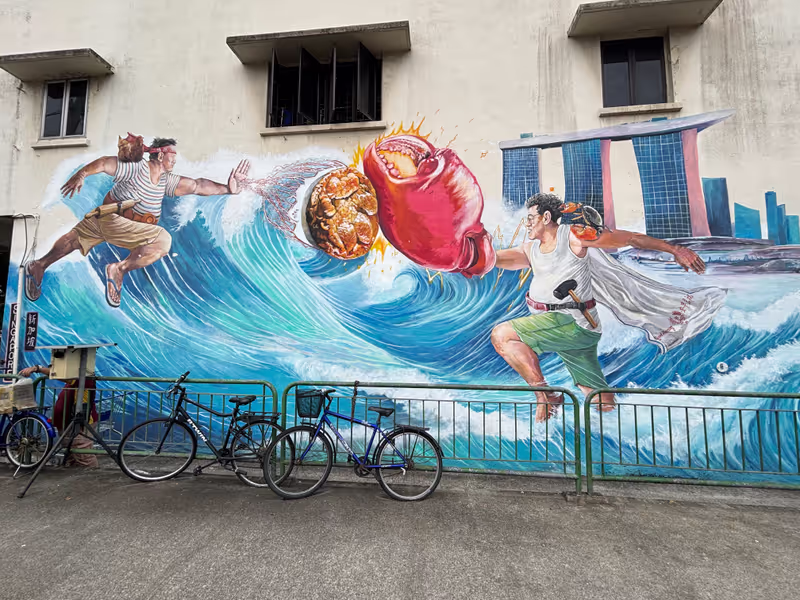 Singapore Private Tour - Mural Art (Tyrwhitt Road)