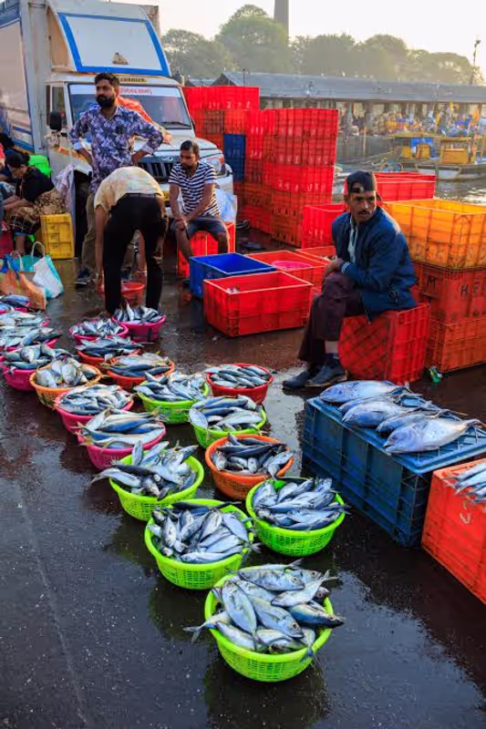 Mumbai Private Tour - Fish market