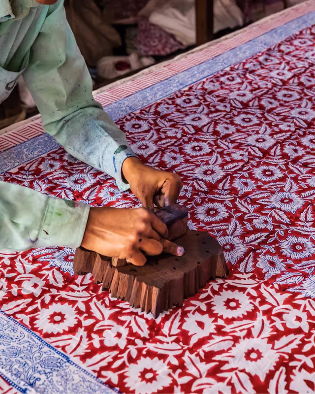 Jaipur Private Tour - Block Print of Jaipur