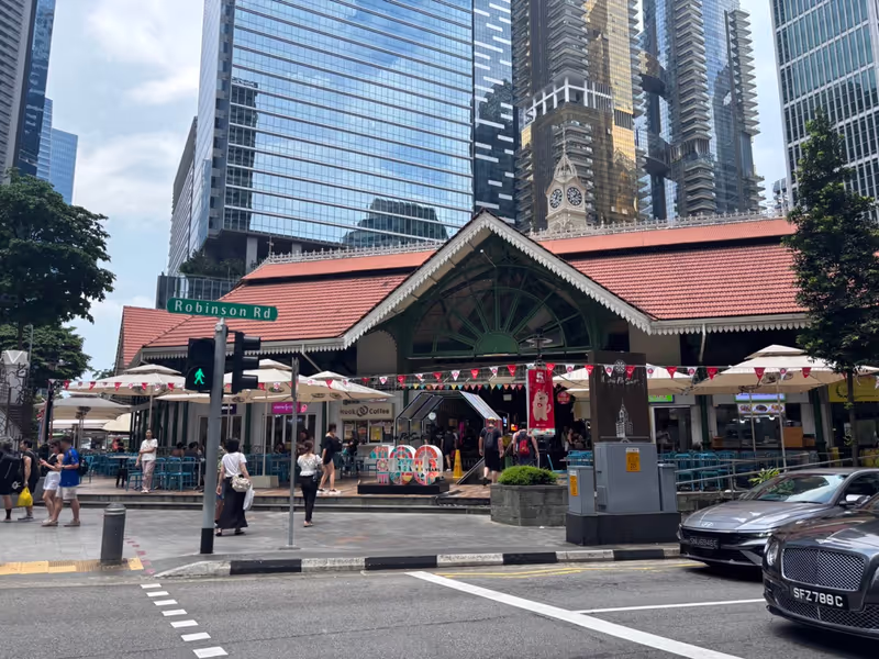 Singapore Private Tour - Lau Pa Sat