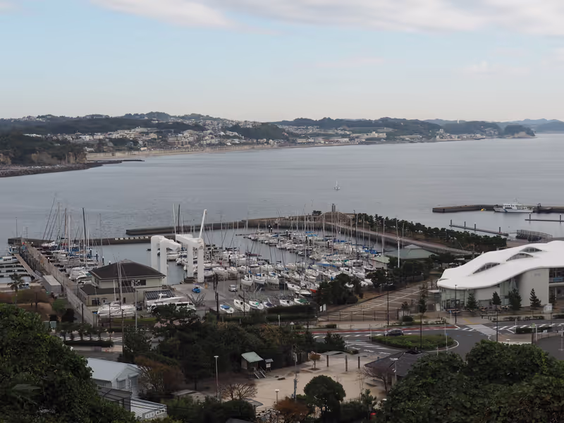 Tokyo Private Tour - Yacht Harbor in Enoshima – Venue for the sailing e