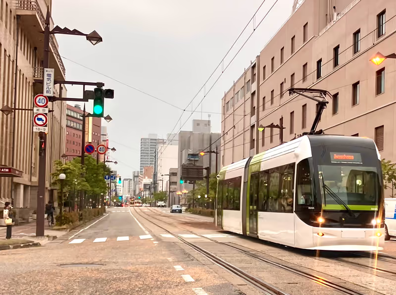 Toyama Private Tour - Toyama Tram