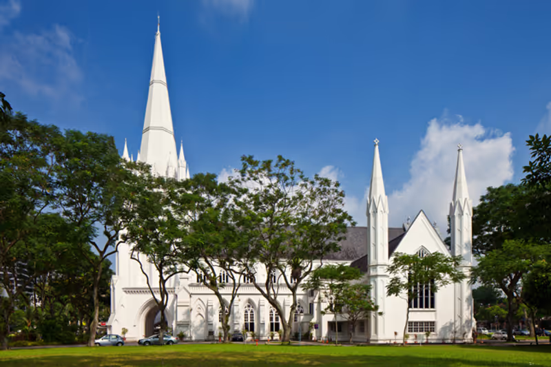 Singapore Private Tour - St Andrew's Cathedral