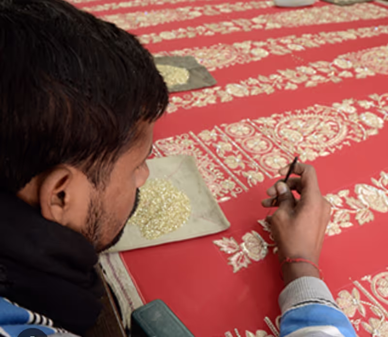 Lucknow Private Tour - Zardozi work